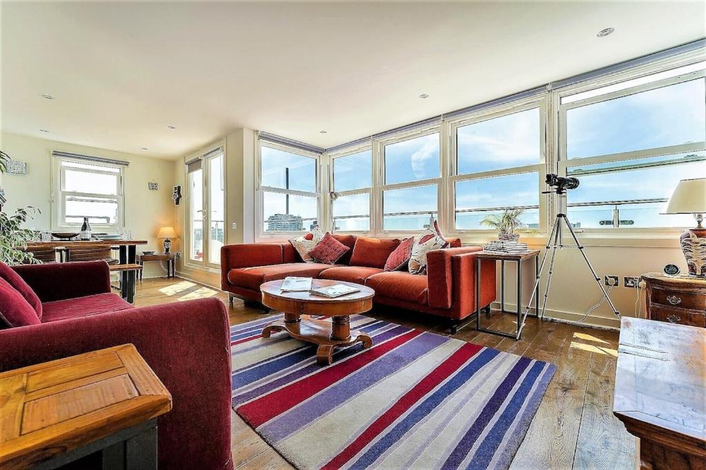 Seabrighton Penthouse With Private Sea View Roof Terraces Apartment ภายนอก รูปภาพ