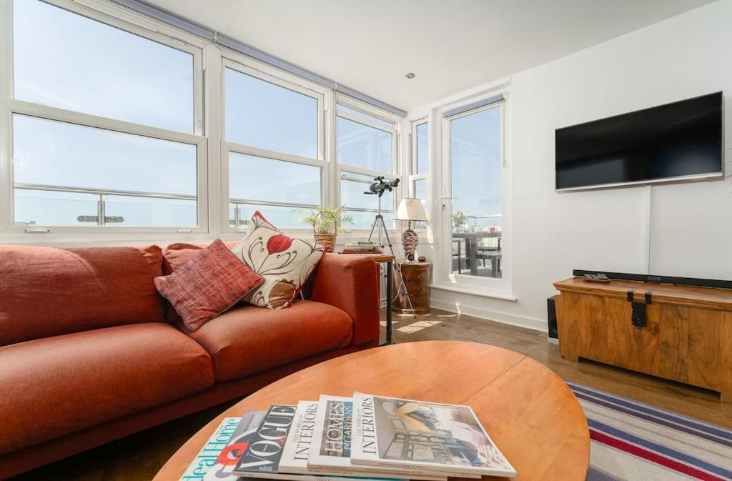 Seabrighton Penthouse With Private Sea View Roof Terraces Apartment ภายนอก รูปภาพ